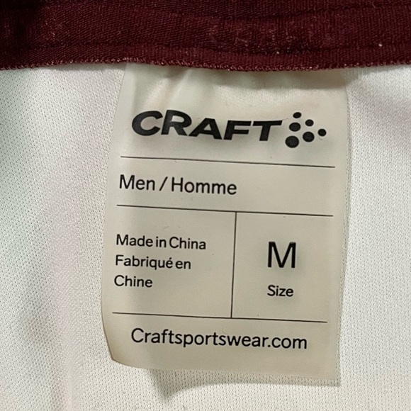 Craft Off-White Performance Tee - Men’s Size Medium - Picture 3 of 15